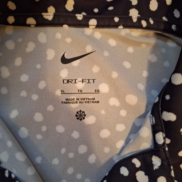 Nike Dri Fit Women's Sleeveless Polo Shirt Size XL Hawks Landing Golf Club - Picture 2 of 5